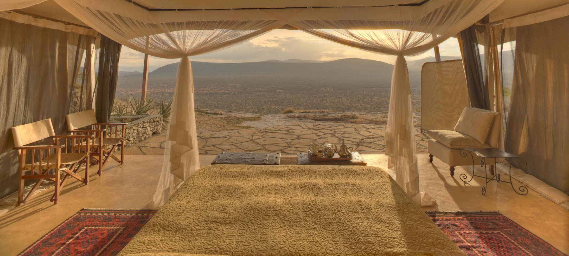 Come sono le tende e i lodge in un safari in Kenya?